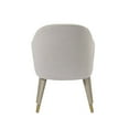 thumbnail image 2 of ACME Charity Wood and Fabric Upholstered Side Chair in Gray Oak (Set of 2), 2 of 4