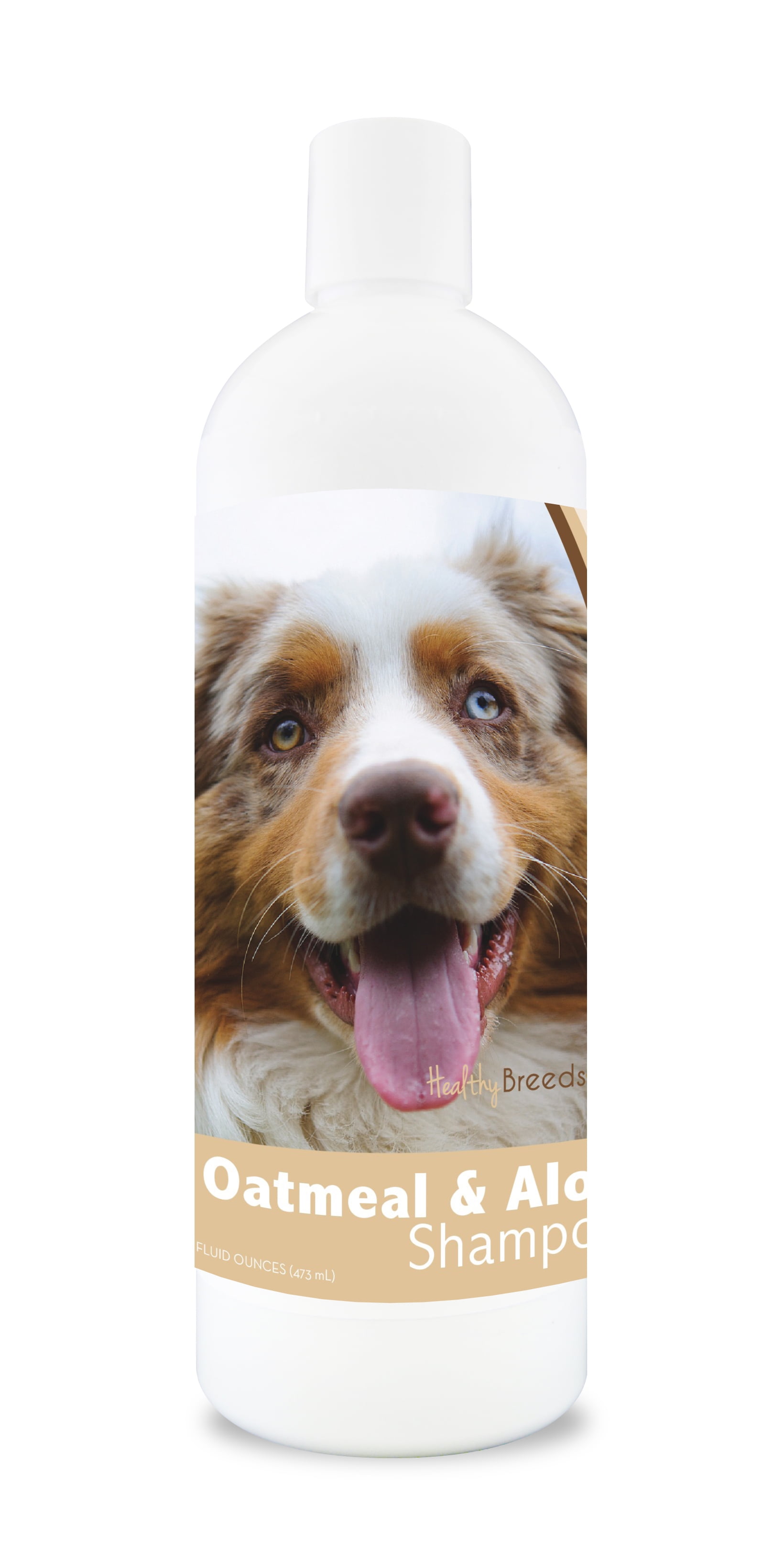 Healthy Breeds Australian Shepherd Oatmeal Dog Shampoo with Aloe 16 oz