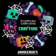 thumbnail image 2 of Boys Minecraft Pumpkin Carving And Crafting T Shirt, 2 of 5