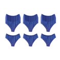 thumbnail image 4 of 30x Ropa Interior Desechable No Tejida Bragas Cómodas Portátiles, Cintura Elástica Ajustable Suave para Salón de Negocios Hotel SPA Azul Salvador ropa interior bragas, 4 of 10