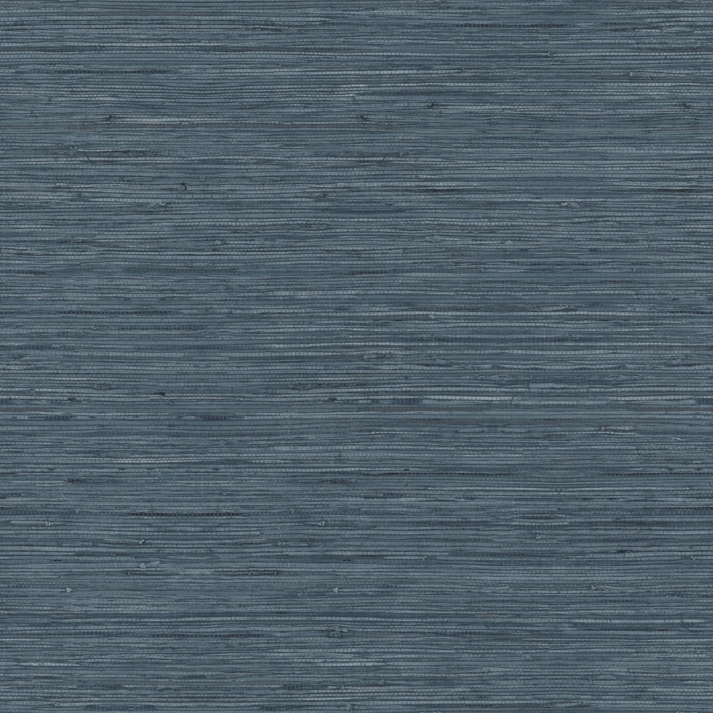 (2 pack) RoomMates Faux Grasscloth Blue Peel and Stick Wallpaper, 20.5 in wide x 18 ft