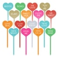 thumbnail image 4 of RealSteel Heart Message Garden Stakes – Fun & Romantic Yard Decor – I LUV YOU (5" x 13", Green), 4 of 5