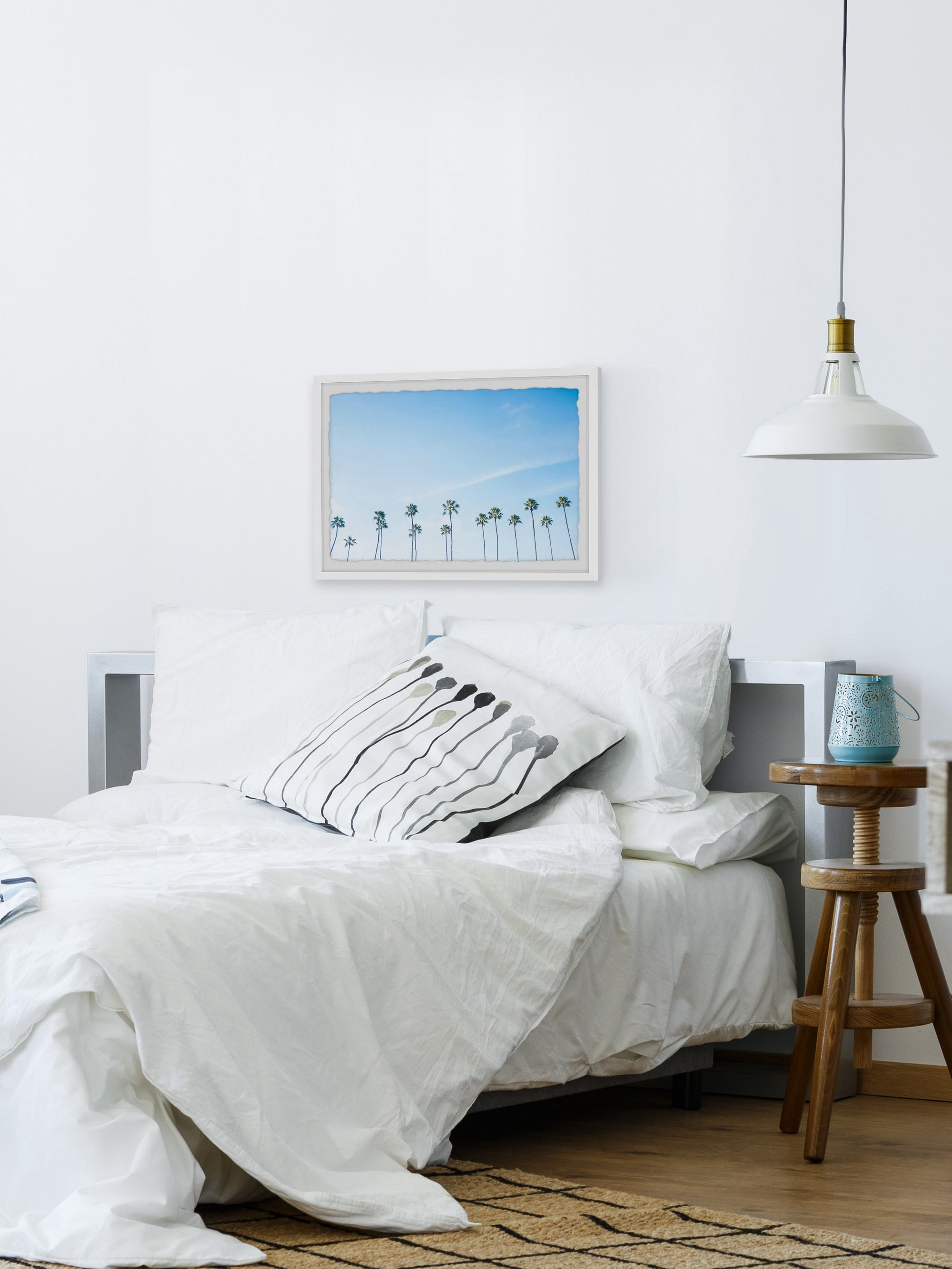 Marmont Hill Reaching for the Sky Framed Wall Art, 1.50" x 12.00"