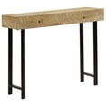 thumbnail image 1 of vidaXL Table Console en Bois de Manguier Massif 102x30x79 cm, 1 of 5