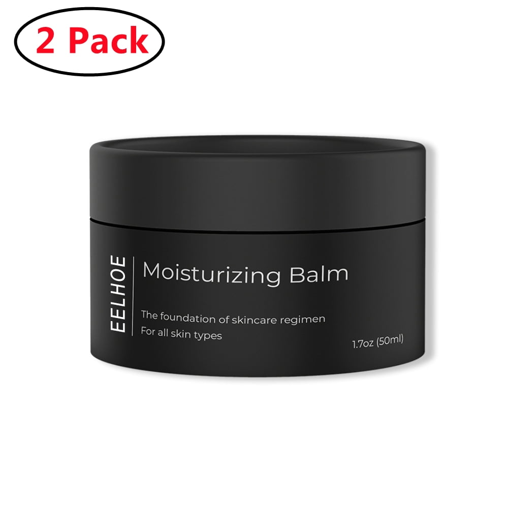 2 Pack Mens Face Cream - Natural Face Moisturizer Cream for Men ...