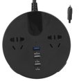 thumbnail image 2 of Inversor Sincero 150 W 12‑24 V a 220 V para vehículo negro, 2 of 10