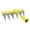 6 teeth, variant on Iron Weeding Rake - 2026 New 4/5/6/7 Teeth Carbon Steel Garden Weeder Rakes, Multi-Teeth Heavy-Duty Iron Rake for Yard Garden Gardening and Weedings