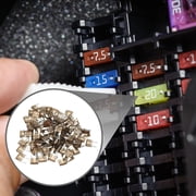 100 Pcs Mini 7.5AMP APM/ATM Universal Car Blade Style Fuses Short Circuit Protection for Car Boat Truck