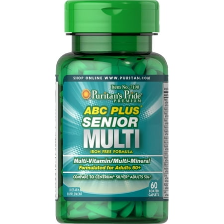 Puritan's Pride ABC Plus® Senior Multivitamin Multi-Mineral Formula