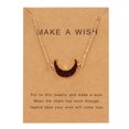 thumbnail image 2 of Personalized Bright Imitation Natural Stone Resin Pendant Paper Card Necklace Temperament Clavicle Chain, 2 of 2