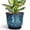 Blue Glazed, variant on Ordivic 6 inch Blue Glaze Ceramic Plant Pot with Drainage Hole & Saucer, Small Decorative Flower Pots for Succulents & Herbs, Home Decor