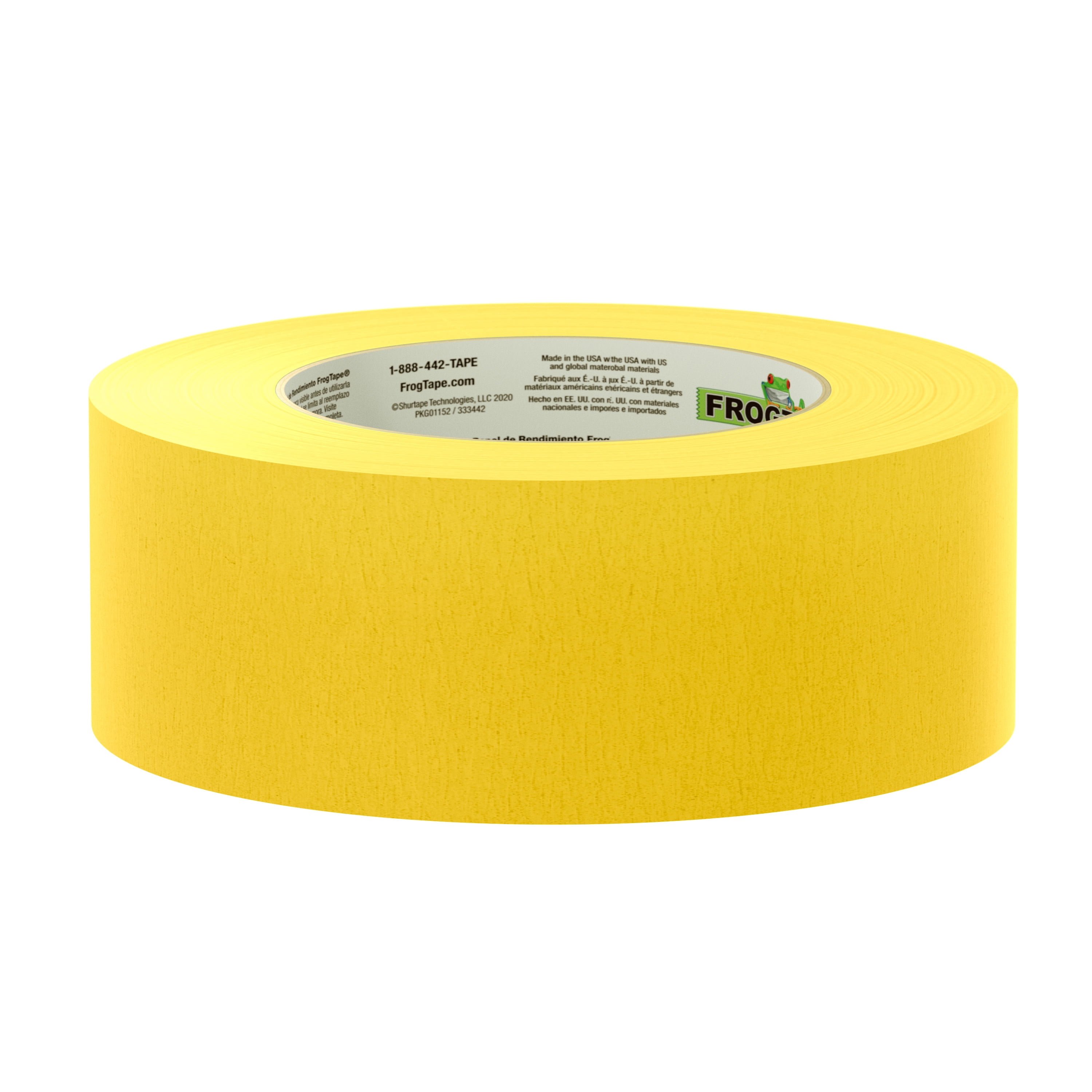 FrogTape 225 Performance Masking Tape - Gold, 3 Rolls, 1.88 in. x 60 yd.