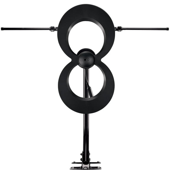 ClearStream MAX-XR UHF VHF Indoor Outdoor HDTV Antenna with 20-inch Mast
