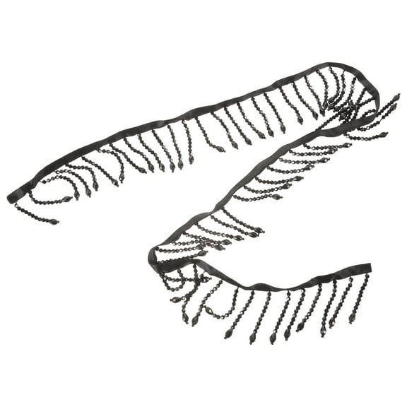 GOOHOCHY Fringe Tassel Trim Beaded Lace Auxiliary Materials