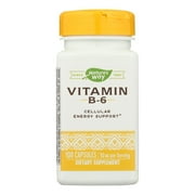 Nature's Way 50 mg Vitamin B-6 100 Capsules