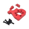 thumbnail image 1 of Milaget RC Car Motor Base Bracket Metal Motor Bracket for Wltoys 144010 Red, 1 of 6