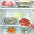 thumbnail image 6 of Plastic Bowl Covers Elastic 400pcs Disposable Food Covers for Bowls Shrinkable Food Covers Stretch Reusable Plastic Covers Dish Cover Universal Kitchen Plastic Wrap for Food Fresh Keepping Bags, 6 of 9