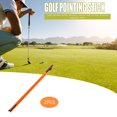 thumbnail image 1 of 2 uds palos de alineación de Golf 3 secciones plegable Golf Putting Ball posición ayuda, 1 of 6