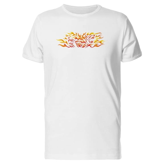 Savage Flaming Dogs Tee Men's -Image by Shutterstock