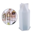 thumbnail image 3 of 5x Dovewill Molde de Vela 3D Molde de Silicona Irregular Fabricación de Velas de Jabón de Fundición DIY 5 piezas, 3 of 8