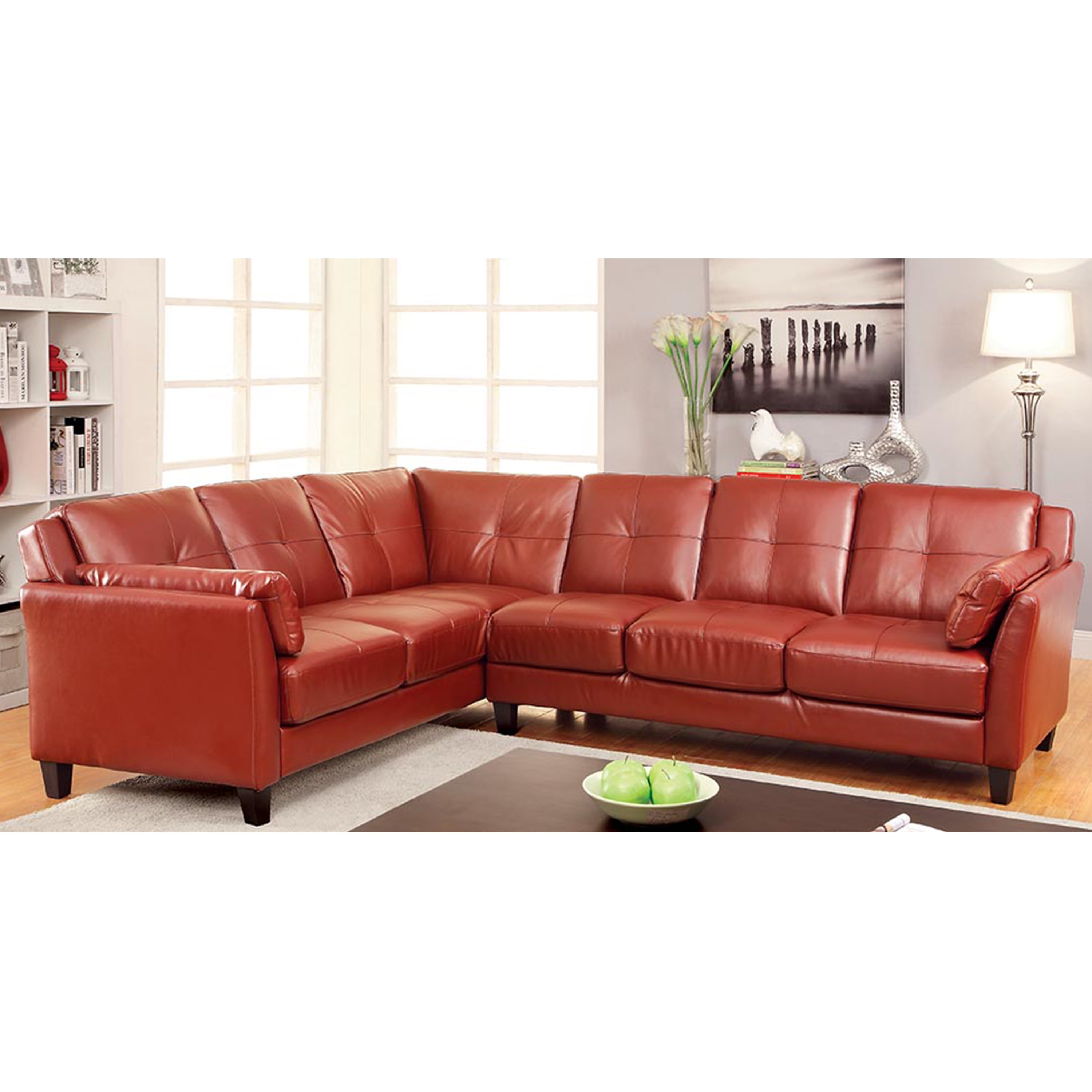 Furniture Of America Transitional Faux Leather Rena Sectional Red   C93833a4 499f 44f9 9156 402db3ed766c 1.d80afc357d68c6ee5a7cb8965a8dffe7 