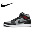 thumbnail image 3 of Zapatillas de baloncesto Nike Original Air Jordan 1 MID de caña media, versátiles y de moda, para hombre, informales, 3 of 5