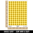 thumbnail image 2 of Speed Skating Skater 200+ Round Stickers - Yellow - Gloss Finish - 0.50" Size, 2 of 3