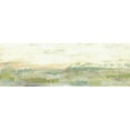 thumbnail image 3 of Goldberger, Jennifer 24x11 Black Modern Framed Museum Art Print Titled - Greenery Horizon Line I, 3 of 5