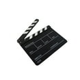 thumbnail image 5 of Tablero de claqueta de director negro, accesorios para fotos, tablero de claqueta de película de acrílico, juguete de rol para niños para escenario, fiesta en casa, festival, 5 of 5