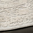 thumbnail image 3 of SAFAVIEH Reflection Sophia Traditional Area Rug, Light Grey/Cream, 8' x 8' Round, 3 of 5