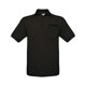 thumbnail image 1 of B&C - Polo de manga corta con bolsillo Modelo Safran para caballero/hombre (Negro), 1 of 1