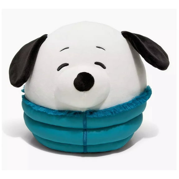 Squishmallows 8" Peanuts Snoopy in Puffer Jacket