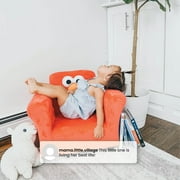 Sesame Street Elmo Kids Upholstered Chair by Delta Children