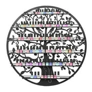 Iron Round 5/6 Tier Tree Shape Nail Polish Rack Holder Display Shelf Hanging Wall Mounted Organizer Cosmetics Stand