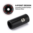thumbnail image 4 of Mayouko 50PCS 1/4 Inch Drive Master Impact Socket Set,Metric/SAE,Deep/Shallow,6 Point,CR-V, 5/32 Inch - 9/16 Inch, 4mm - 15mm., 4 of 7