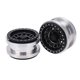thumbnail image 2 of Cubo de Rueda con Bloqueo de Cuentas Vhermosa Aleación de Aluminio Negro Plata para Axial SCX6 AXI05000 1/6, 2 of 8