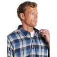 thumbnail image 4 of Frontier Threads Men's Long Sleeve Button Down Traditional Plaid Flannel, 4 of 5