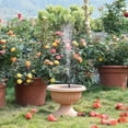 thumbnail image 3 of Round Solar Powered Fountain Outdoor Small Landscape Decoration for Yard Garden_Perfect Gift, 3 of 5