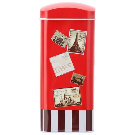 Vintage Mailbox Post Box Model Coin Bank Retro Iron Decorative Money Saving Box Tabletop Accent For Office Home Desk