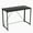 Black, variant on Mainstays Black Frame Folding Desk with Black Grained Top,Adult