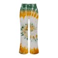 thumbnail image 4 of Endives Women's Pants Tie Dye Printed Casual Wide Leg Pants Fall Outfits for Women 2025, 4 of 7