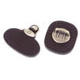 thumbnail image 4 of yuksok Leather Handbag Bag Closure Lock Fastener Snaps Buckles Clasp Coffee, 4 of 8