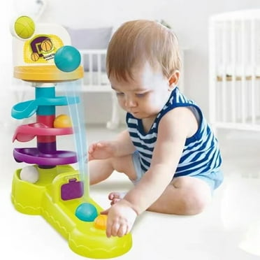 kkbbma Ball Tower for Toddlers Clearance - Ball Drop and Roll Tower, Educational Development Toys for 2, 3, 4 Years Old Boys, Girls, Toddler Activities