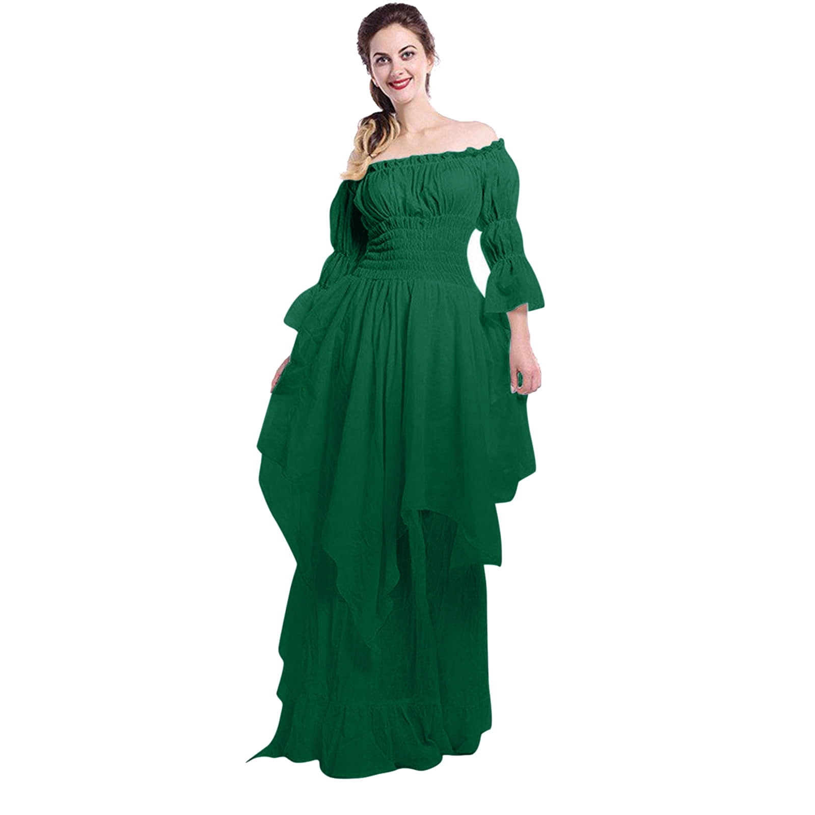 High low dress green 2025