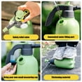 thumbnail image 6 of Home Pressure Sprayer 2L | Fine Mist Atomization | Dual Nozzle Modes | Durable Plastic Construction | Adjustable Spray Strength | Multi-Purpose for Gardening & Cleaning | 13.38x4.92x4.92in | Green, 6 of 8