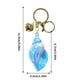 thumbnail image 2 of Xiying - Llavero de Caracola con Brillantes Diamantes de Imitación - Colorido Llavero de Concha Grande con Pulsera, Llavero Decorativo para Mochila y Coche - Colgante Acrílico de 12 Cm, Regalo para M, 2 of 4