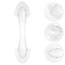 Worgeous Self Adhesive Kitchen Cabinet Handle Sticky Dresser Handle Decorative Drawer Handle for Sliding Door