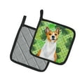 thumbnail image 2 of Caroline's Treasures Basenji St Patrick's Pair of Pot Holders, 2 of 2