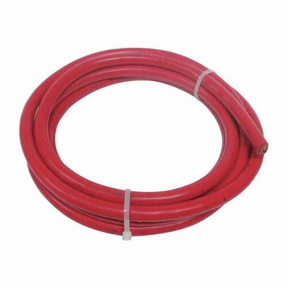 Westward Welding Cable,4/0,10 ft.,Red,Rubber 19YE42