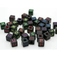 thumbnail image 5 of U8MO Kids Craft DIY Assorted Alphabet Letter Acrylic Cube Pony Beads 8mm 10mm-50pcs White with Black 11mm, 5 of 7